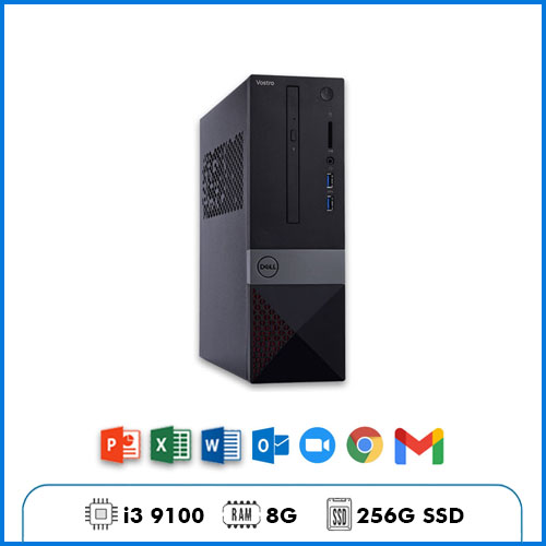 Máy Bộ Dell Vostro 3471 SFF91001 – Core i3 9100 | 8G | 256G SSD